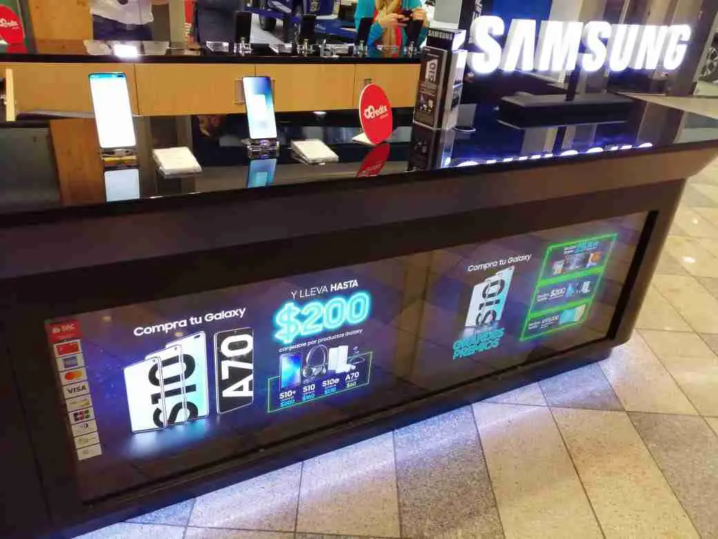 Quiosco Samsung